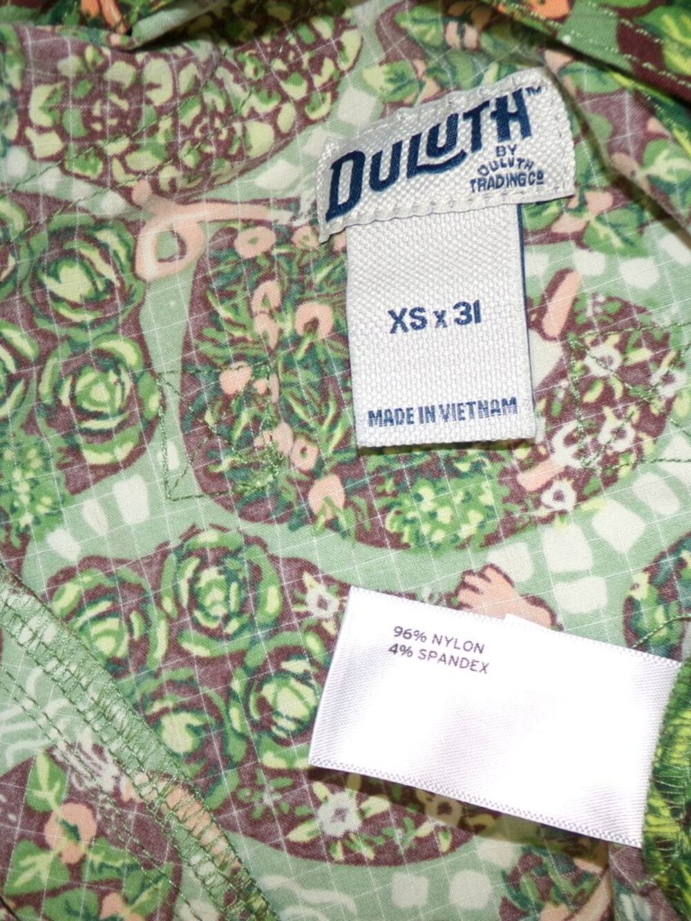 Duluth Trading Heirloom Gardening Overall Bib XS x 31 Garden Hose Hands #16760 - Picture 5 of 5